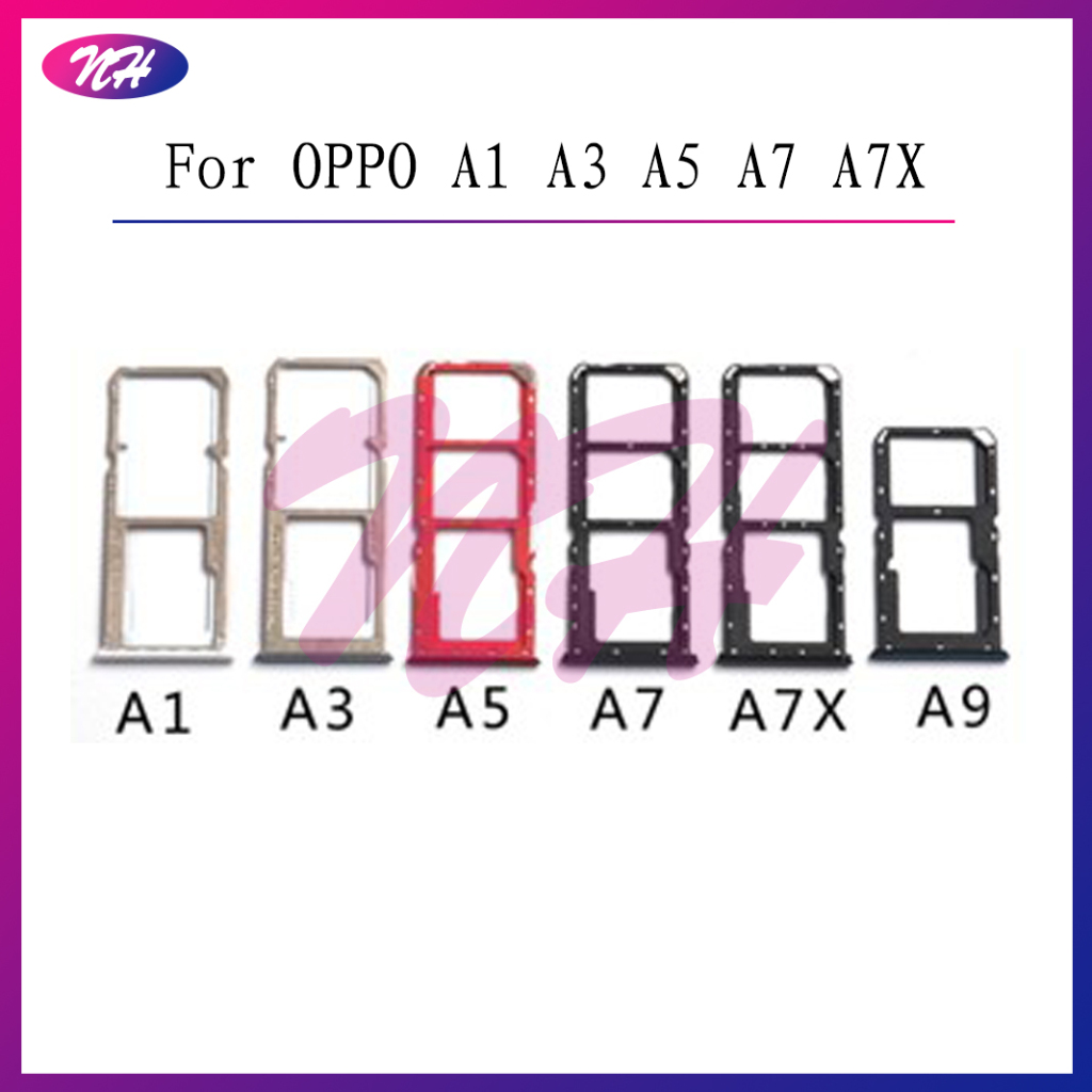 Khay Đựng Thẻ SIM Điện Thoại OPPO A1 A3 A5 A7 A7X A8 A9 A9X A11 A11X khay sim