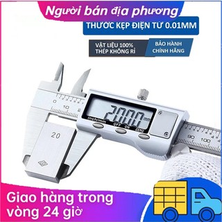 Điện Tử Màn Hình Hiển Thị Kỹ Thuật Số Vernier Caliper Thước cặp thép không gỉ điện tử 150mm chất lượng cao