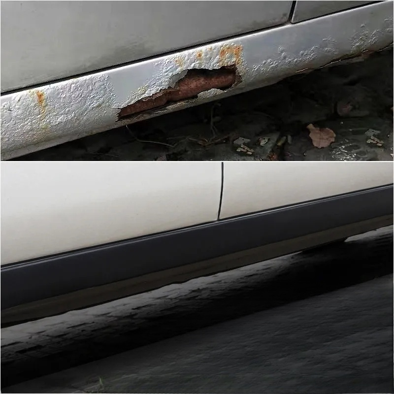 Rubber Side Skirt Decoration For Cars Universal