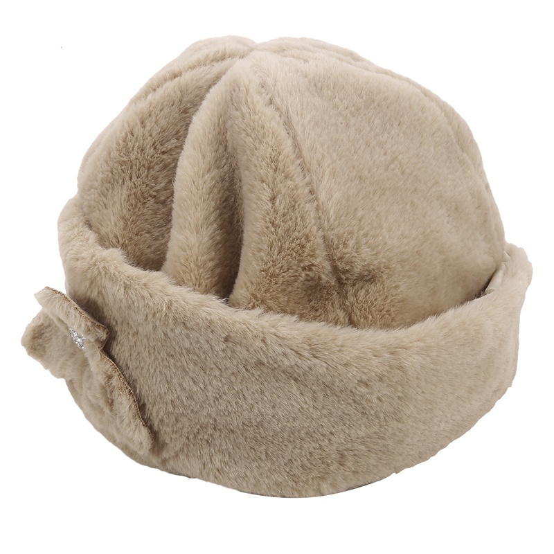 Mũ Lông Cáo Giả Dày Dặn Giữ Ấm Mùa Đông Thời Trang Cho Nam Nữ