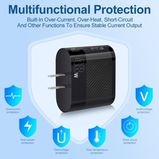 Mới Củ Sạc Nhanh 48w 6 Cổng usb Cho iphone android tablet pc Điện Thoại