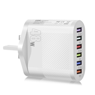 Mới Củ Sạc Nhanh 48w 6 Cổng usb Cho iphone android tablet pc Điện Thoại