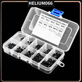 240 ổ cắm vít các loại đầu allen bộ lục giác hộp grub din916 m3-m8 helium066