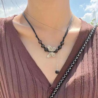 Vòng Cổ Mặt Bướm Phong Cách Dân Tộc Cổ Điển