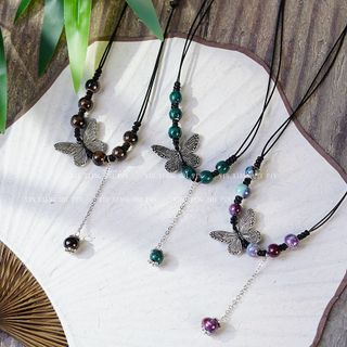 Vòng Cổ Mặt Bướm Phong Cách Dân Tộc Cổ Điển