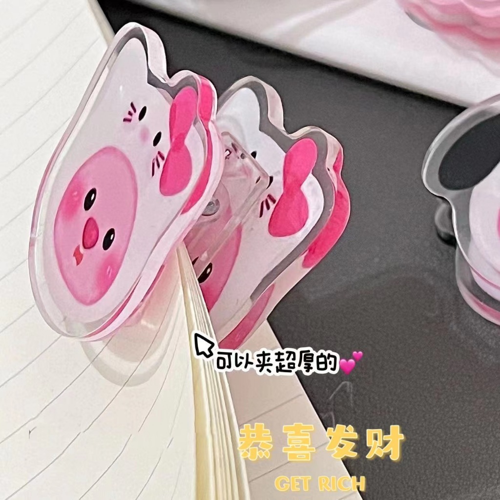 Kẹp Giấy Thử Nghiệm Bằng acrylic Kiểu Dáng Hoạt Hình Dễ Thương