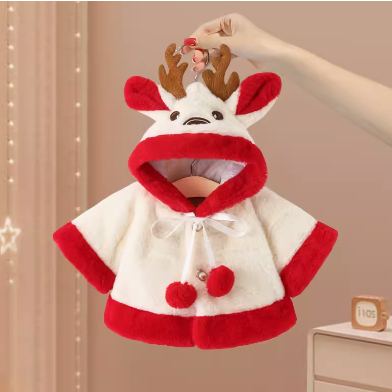 HDbabies Áo Choàng Cho Bé Mềm Mại Thoải Mái Dày Dặn Tinh Tế Đẹp Trẻ Sơ Sinh Có Mũ Mùa Đông
