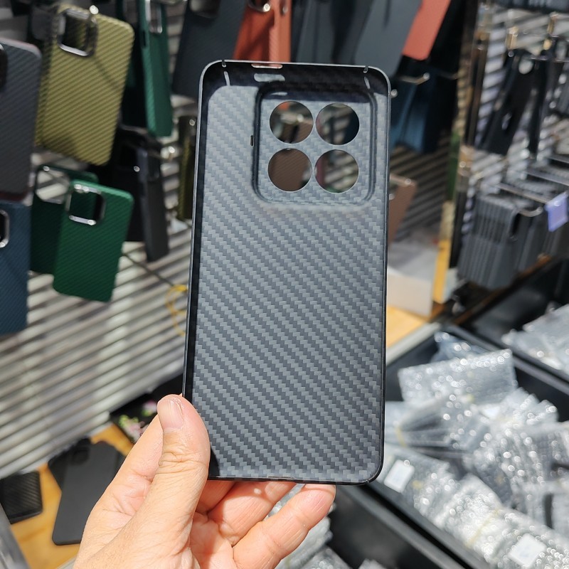 Ốp Điện Thoại Cứng Họa Tiết Sợi carbon Siêu Mỏng Sang Trọng Cho xiaomi mi 14 pro xiaomi mi 14