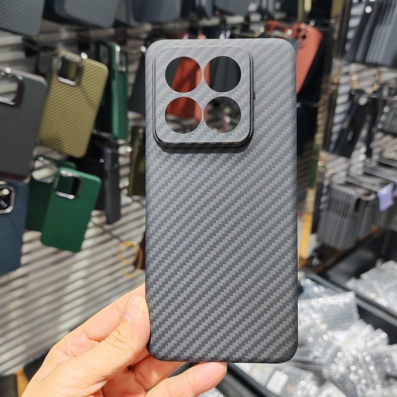 Ốp Điện Thoại Cứng Họa Tiết Sợi carbon Siêu Mỏng Sang Trọng Cho xiaomi mi 14 pro xiaomi mi 14
