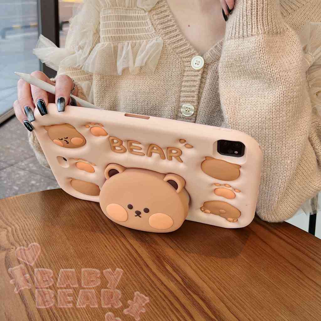 Ốp Máy Tính Bảng Silicon In Hoạt Hình Cho ipad mini 1 2 3 4 5 6 2 3 4 5 6 air 4 ipad pro 10.5 inch pro 2018 2020 11 inch