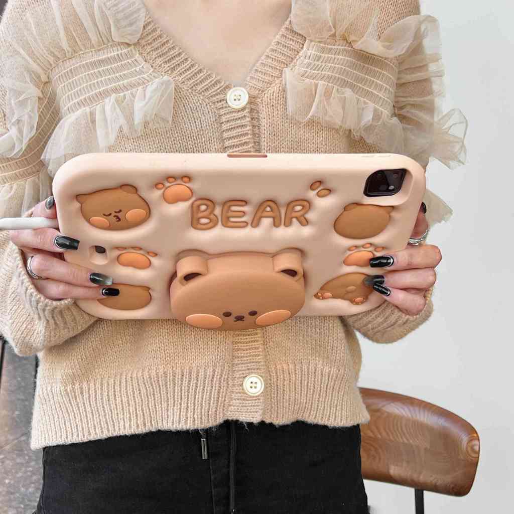 Ốp Máy Tính Bảng Silicon In Hoạt Hình Cho ipad mini 1 2 3 4 5 6 2 3 4 5 6 air 4 ipad pro 10.5 inch pro 2018 2020 11 inch