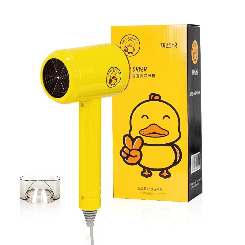 Máy Sấy Tóc Vịt Vàng  g. Máy Sấy Tóc ion Hình Vịt Dễ Thương Cho Bé