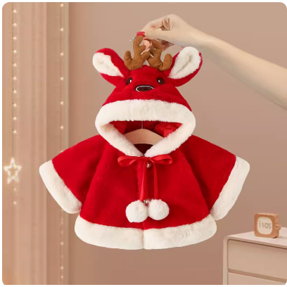 HDbabies Áo Choàng Cho Bé Mềm Mại Thoải Mái Dày Dặn Tinh Tế Đẹp Trẻ Sơ Sinh Có Mũ Mùa Đông