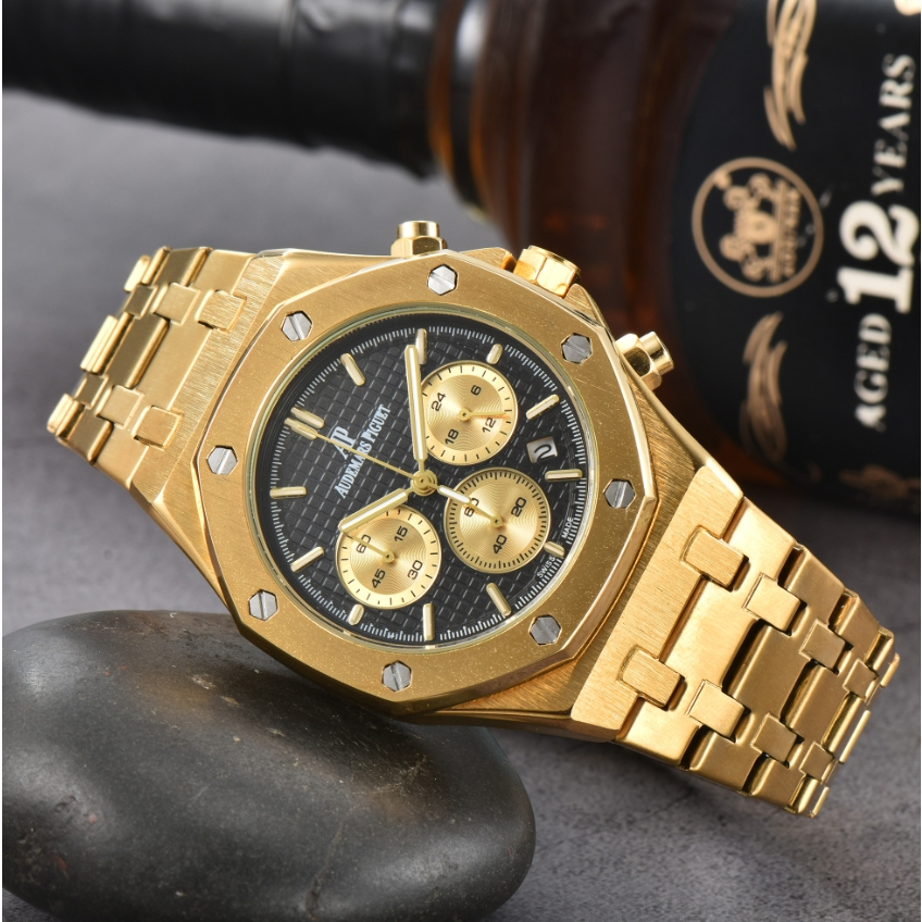 Audemars piguet audemars piguet royaloak Đồng Hồ Thạch Anh Thụy Sĩ Cho Nam