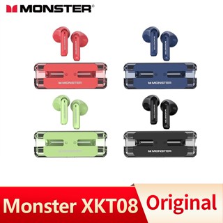 Monster XKT08 Tai Nghe Không Dây Tai Nghe Nhét Tai Âm Thanh HIFI tai nghe gaming Tích Hợp Micro Cho Android IOS