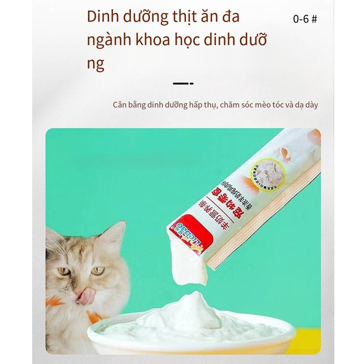 MASTI đồ ăn nhẹ mèo sữa dê dải dinh dưỡng thịt dải dinh dưỡng thức ăn cho mèo giàu dinh dưỡng HHMPS0031