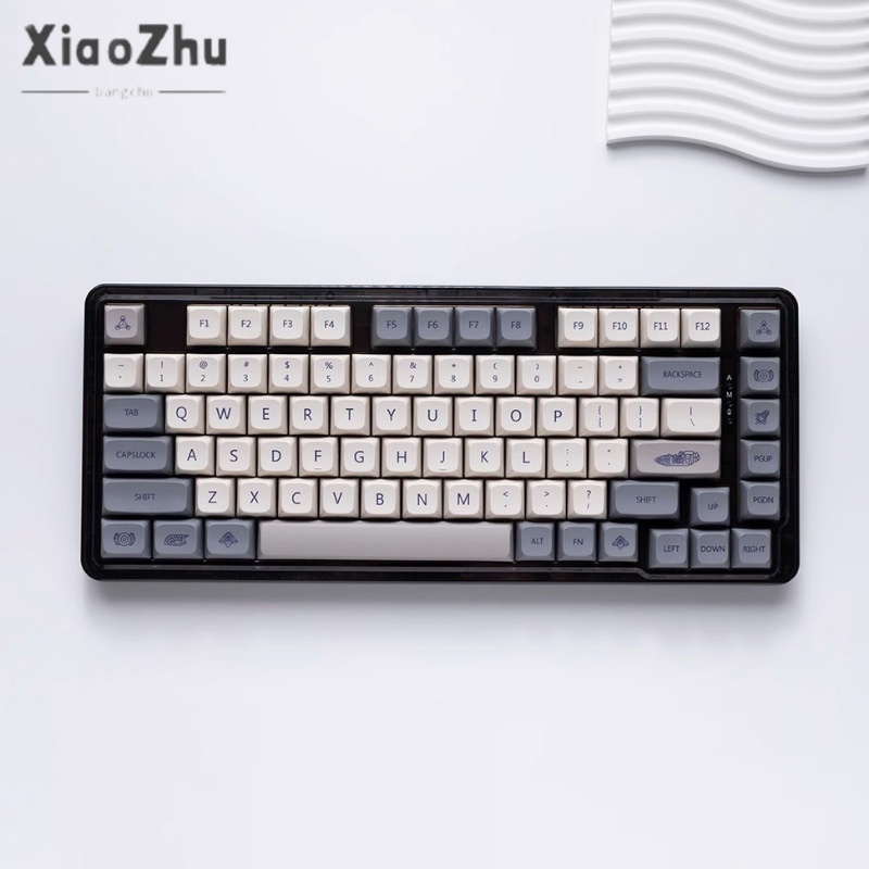 xiaozhubangchu Cảm Hứng PBT Thăng Hoa Keycaps Bàn Phím Cơ Keycaps XDA Chiều Cao Tùy Chỉnh DIY Cá Tính Keycaps