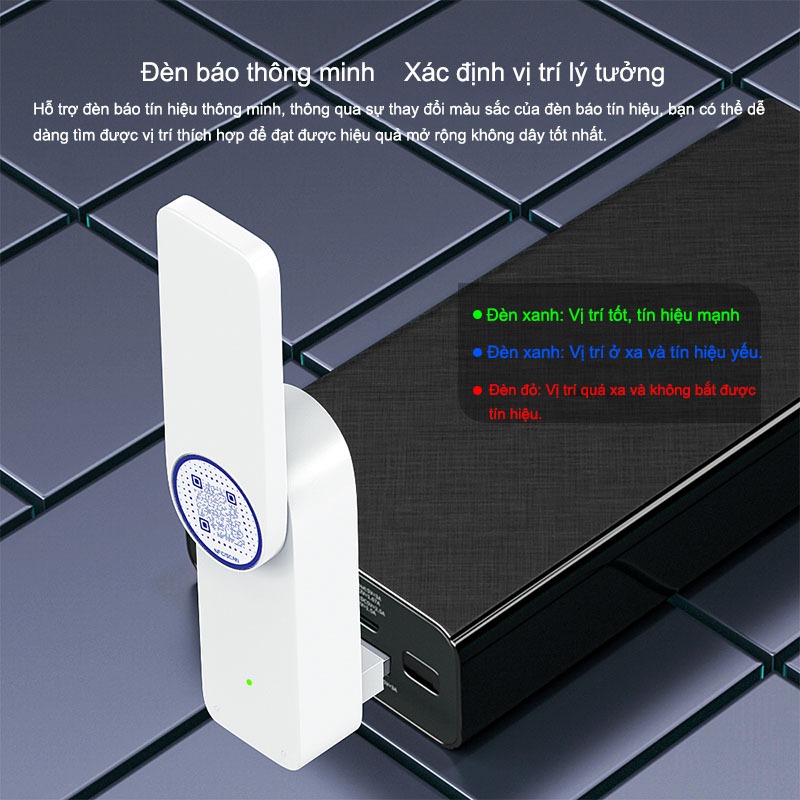 JAERSENT Bộ Mở Rộng Sóng Wifi Chuẩn N 300Mbps - Hàng Chính Hãng Bộ Kích Sóng 4G