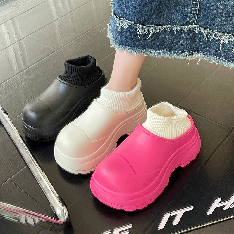 Phụ nữ thời trang đi giày cotton và giày ấm