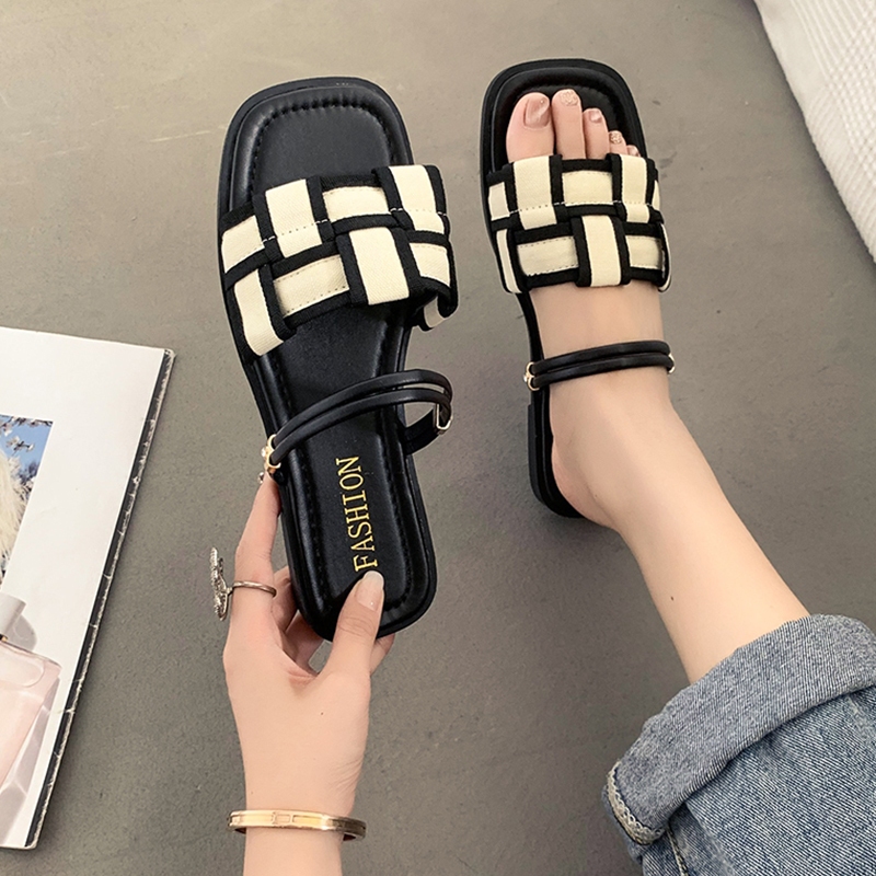 Dép quai ngang dép đẹp  Loại Thời Trang Mùa Hè Cho Nữ WA106