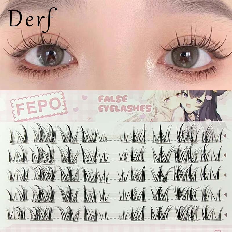 Hộp Lông Mi Giả 5 Hàng 11mm-12mm Tái Sử Dụng Tiện Lợi