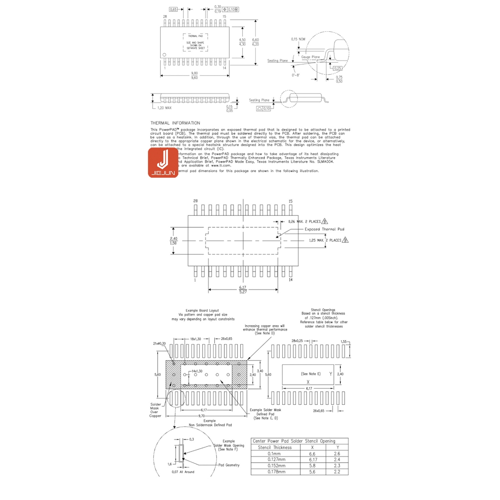 Chip Khuếch Đại Âm Thanh Nổi tpa3130 tpa3130d2 tpa3130d2dapr Hp-32 Tpa310D2 / tpa3130d2 / tpa3118d2 / tpa3118d2 / tpa3110d2 / Tpa310D2 / Tpa311A / 13