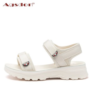 Giày Sandal Thể Thao Đế Mềm Dày Thời Trang Mùa Hè 2024