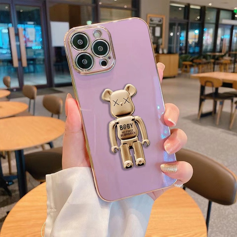 Bao Da Điện Thoại tecno pova 5 pro lh8n Viền Mạ Điện Kèm Dây Đeo