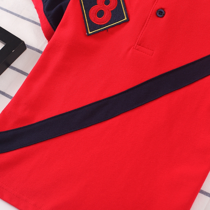 Áo Thun polo Chất Liệu cotton Thoải Mái Thời Trang Cho Bé Trai