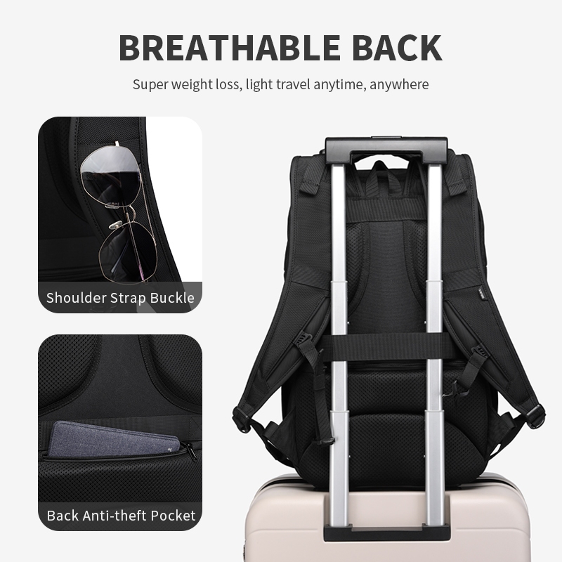 OZUKO Ba Lô oxford Chống Thấm Nước Thời Trang Dành Cho Nam