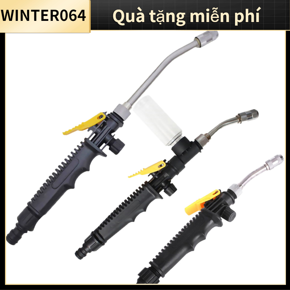 Máy rửa xe bằng thép không gỉ phun nước làm sạch có thể tháo rời cho ô tô sân vườn Winter064