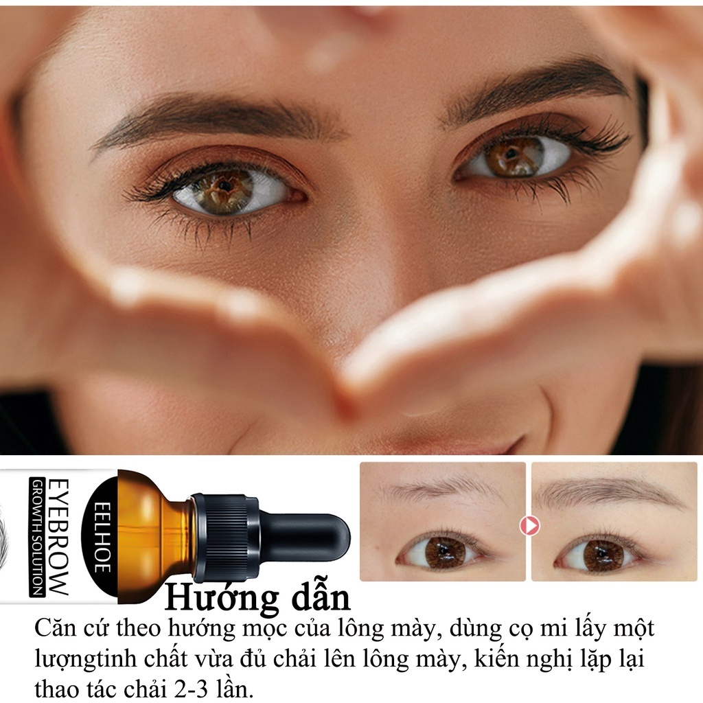 ⚡ GÌ CŨNG RẺ ⚡Serum dưỡng mày Tinh chất tăng trưởng lông mày Serum Kích Thích Mọc Râu Mọc Lông Mi Mọc Lông Mày 30ml giúp lông mày dày đẹp tự nhiên sau