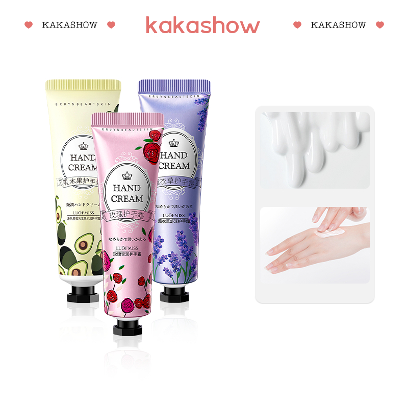 kakashow Kem dưỡng da tay giữ ẩm chống khô da và loại bỏ nếp nhăn 30g HZMBB1327