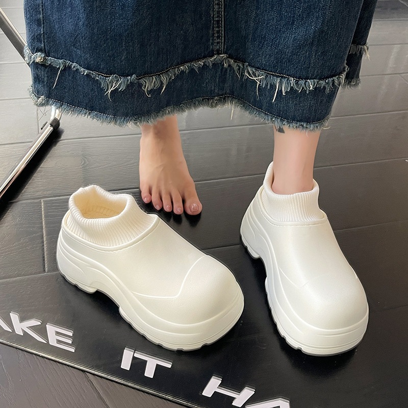 Phụ nữ thời trang đi giày cotton và giày ấm