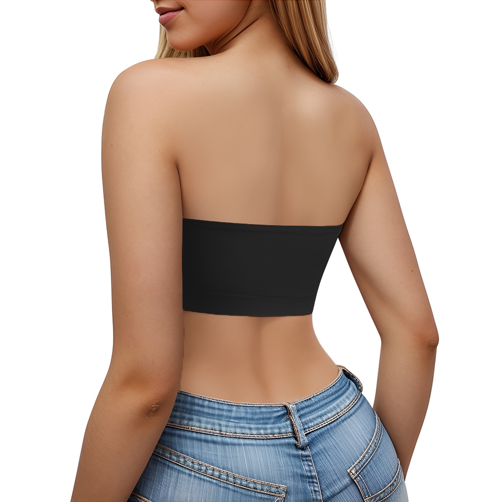 Áo Ngực Ống silicone Không Dây Co Giãn Chống Trượt d383