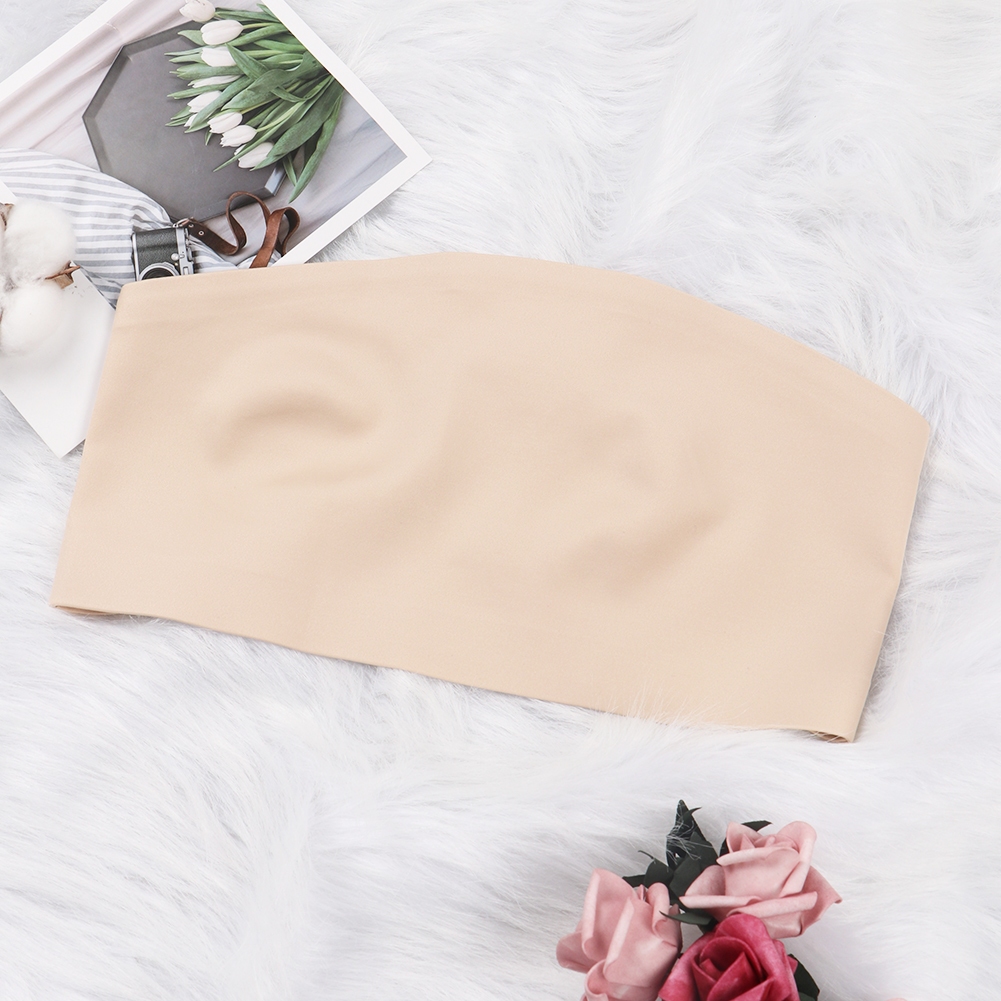 Áo Ngực Ống silicone Không Dây Co Giãn Chống Trượt d383