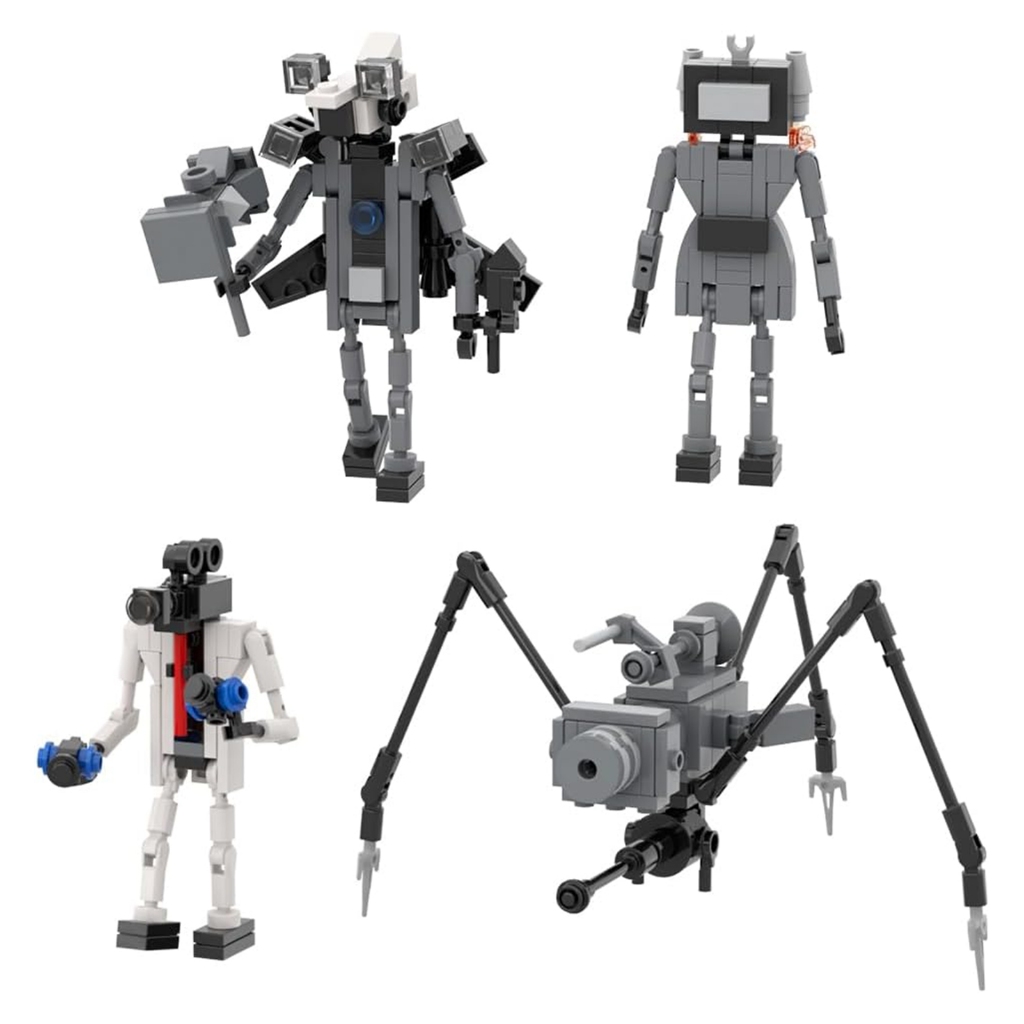 Đồ Chơi Khối Xây Dựng titan tvman v2