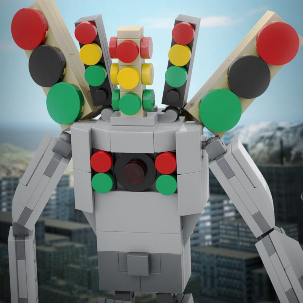 Đồ Chơi Khối Xây Dựng titan tvman v2