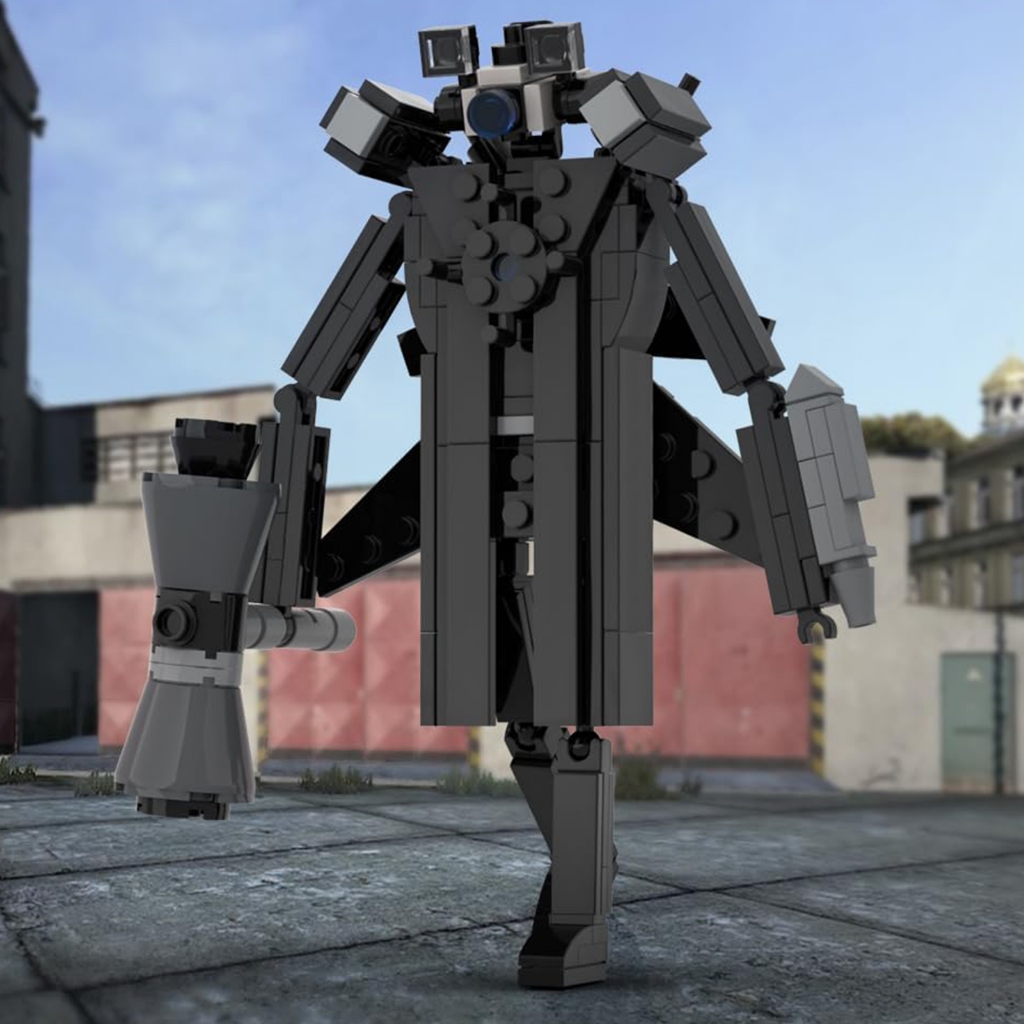 Đồ Chơi Khối Xây Dựng titan tvman v2