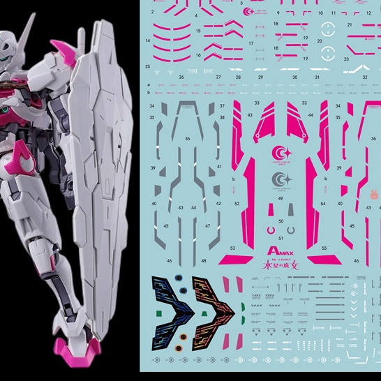 Decal Dán Trang Trí Xe Hơi amax hg 1 / 144 xgf-02 lfrith twfm Đẹp Mắt