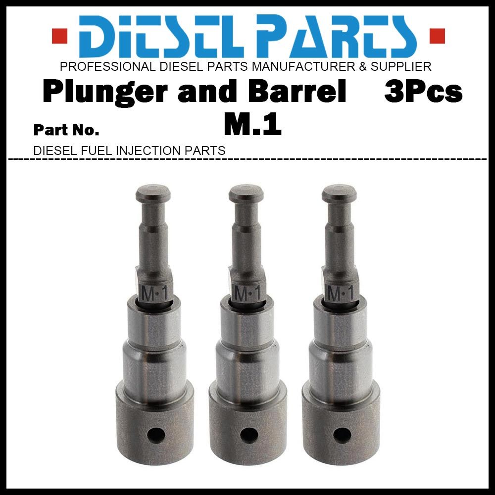 3 Máy bơm phun pít tông và thùng lắp ráp M1 119620-51101 cho Yanmar 3TNA72 3TN72 3TNE72 3TNE68 & & -