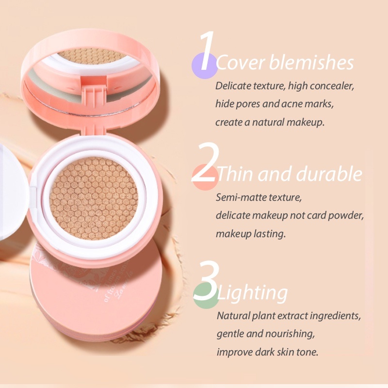 Lameila Air Cushion Phấn Nước Kem nền chống concealer bb cream Gương Mặt Đẹp Không Tì Vết