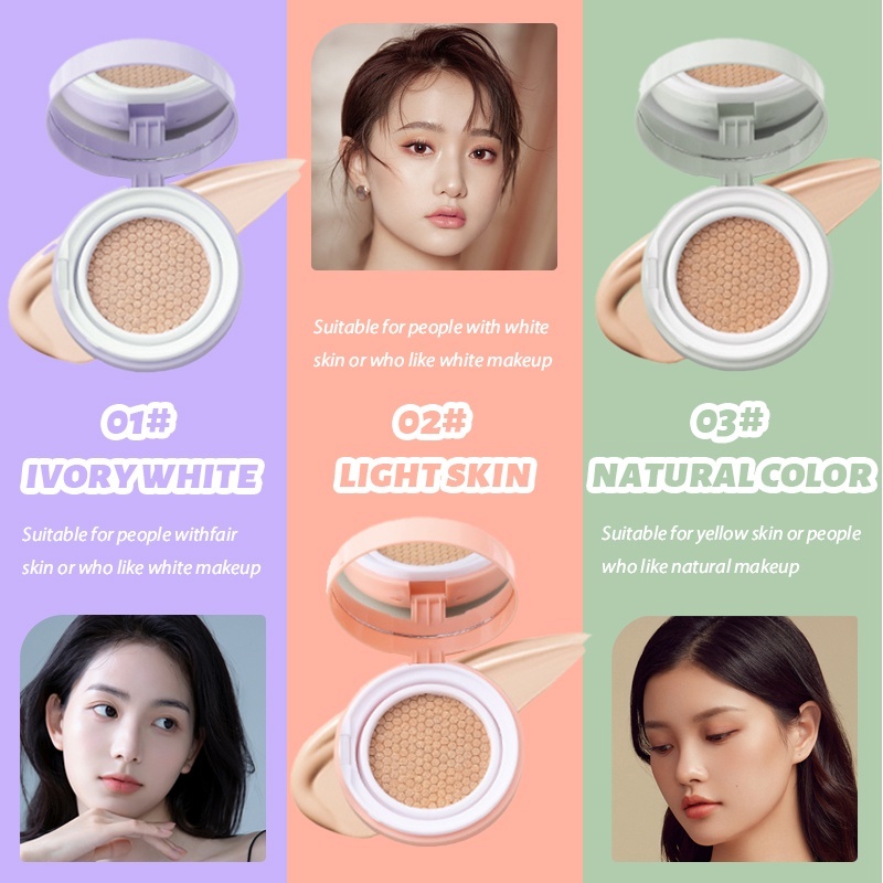 Lameila Air Cushion Phấn Nước Kem nền chống concealer bb cream Gương Mặt Đẹp Không Tì Vết