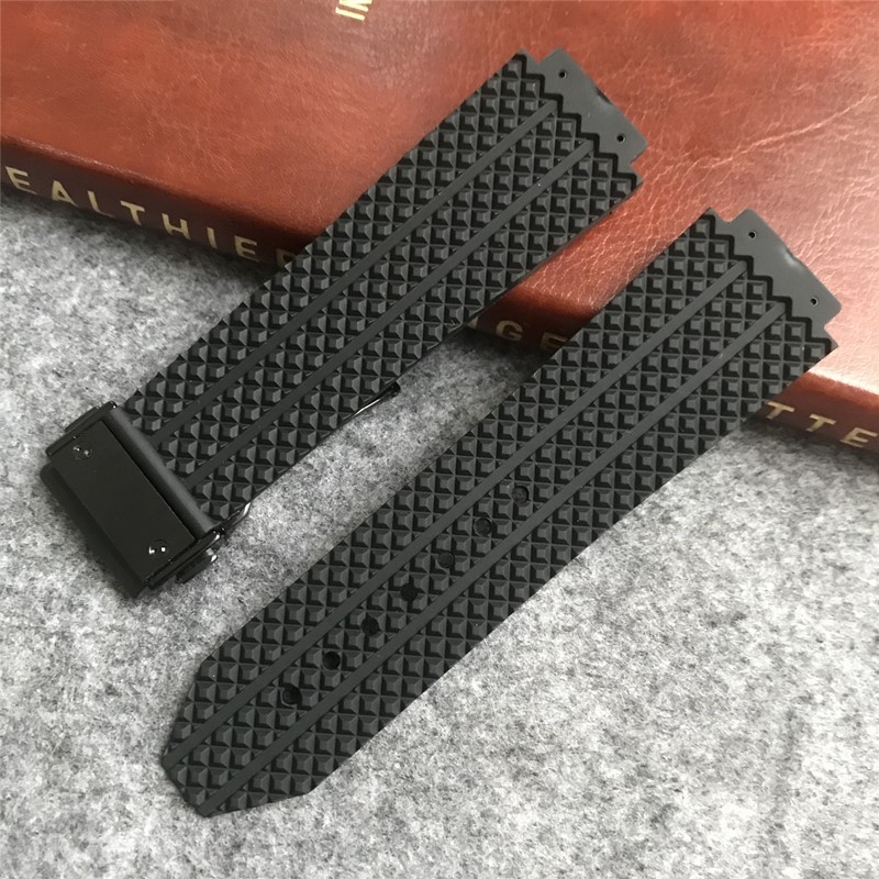 Phù Hợp Với hengbao hublot yushi Truyền Thống Cổ Điển|Dây Đeo Cao Su 26x22mm Dành Cho Đồng Hồ Nam