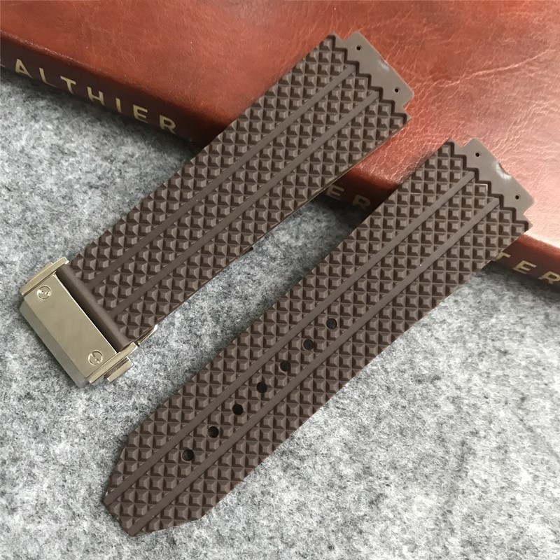 Phù Hợp Với hengbao hublot yushi Truyền Thống Cổ Điển|Dây Đeo Cao Su 26x22mm Dành Cho Đồng Hồ Nam
