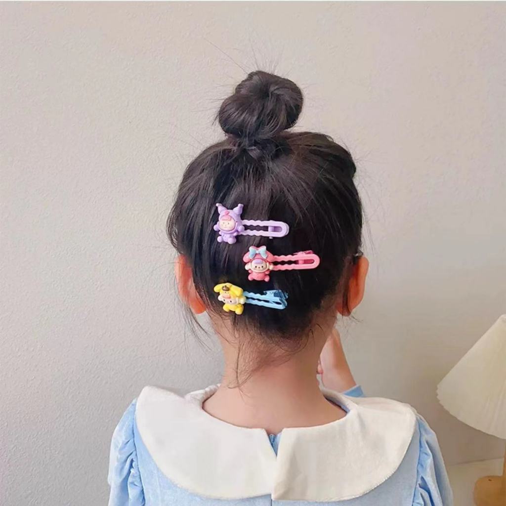 Kẹp Tóc Mái Ngang Hình Hoạt Hình Dễ Thương Cho Bé