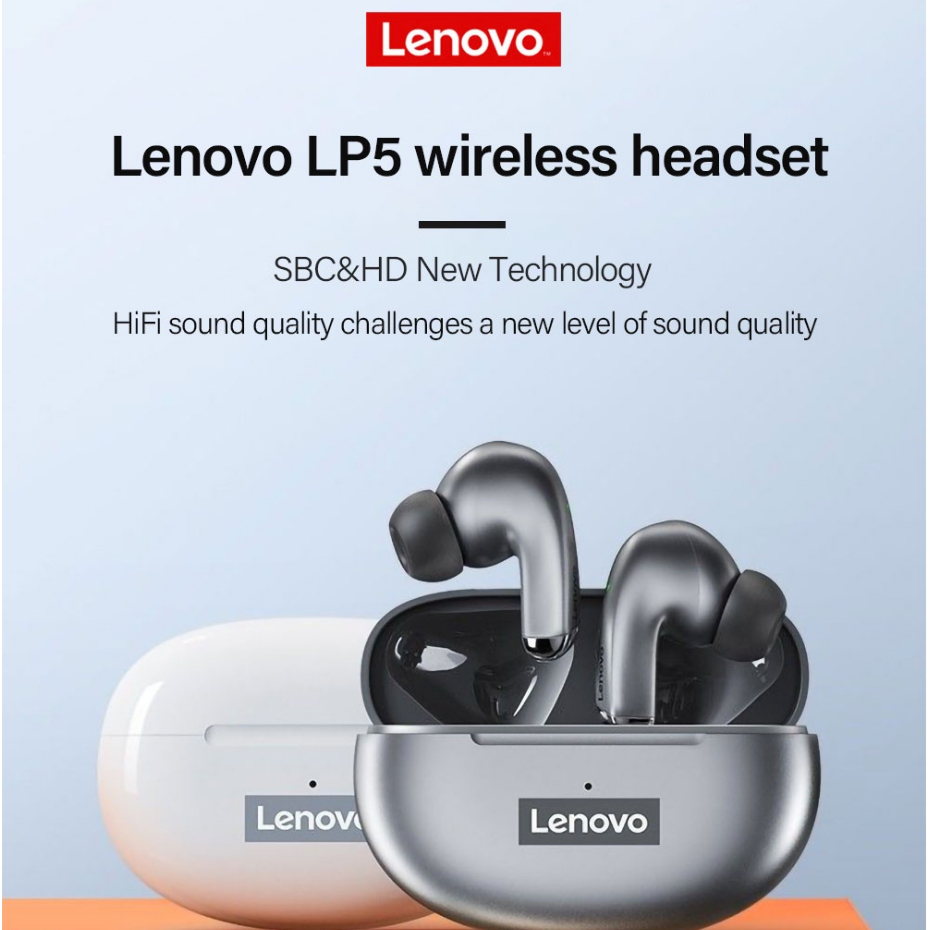 Tai nghe Bluetooth không dây Lenovo EA110 độ trễ thấp tích hợp micro chơi game tập thể thao Bluetooth | BigBuy360 - bigbuy360.vn