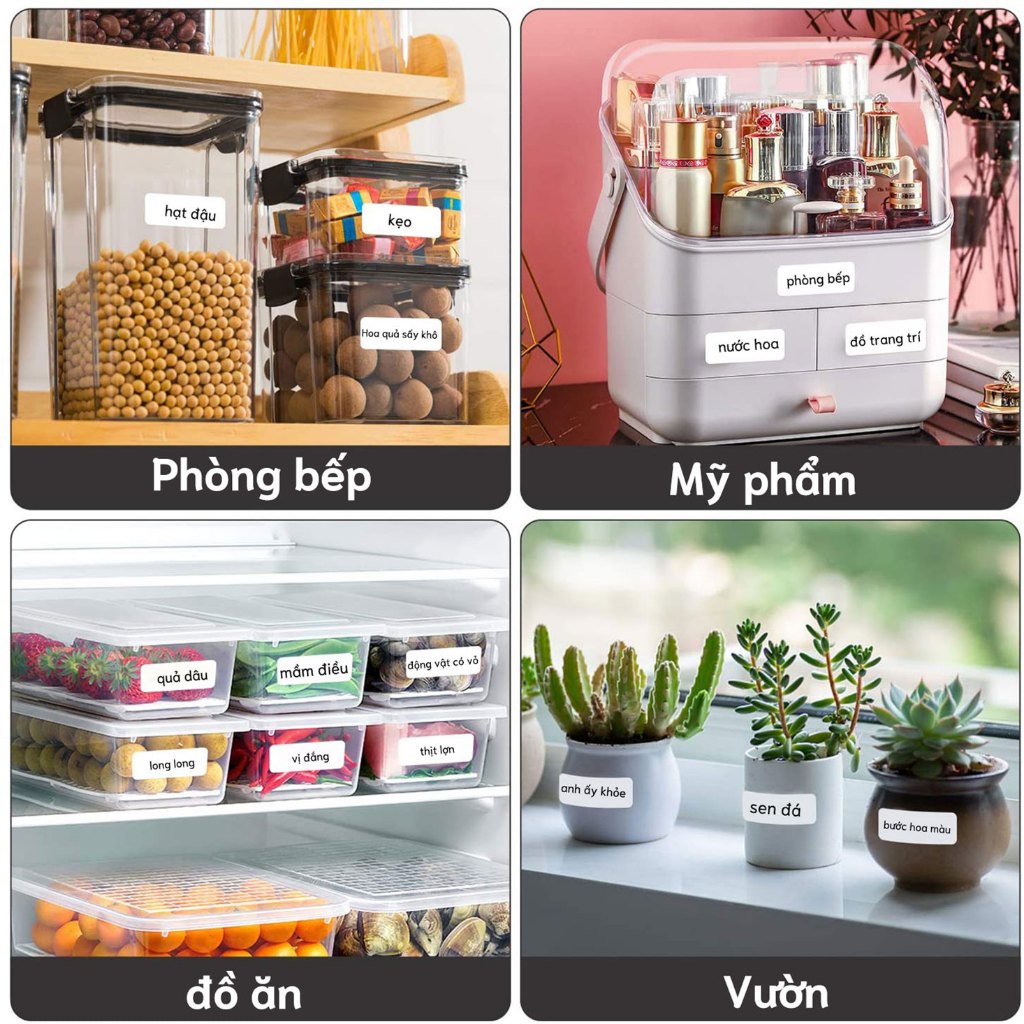 Nhãn Dán Tên Bằng Giấy Chống Nước Phân Loại Cho Máy In Nimbot D11 / D101 / D110 / Nimbot D110 D11 D101