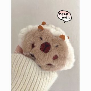 Kẹp Tóc Hình Cá Mập Phối Lông Phong Cách Mới Cho Nữ