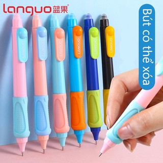 Languo Bút Mực Có Thể Xóa Được Dễ Dàng Cầm Bút Bi Pha Lê Xanh Dương Pha Lê Dành Cho Học Sinh Tiểu Học